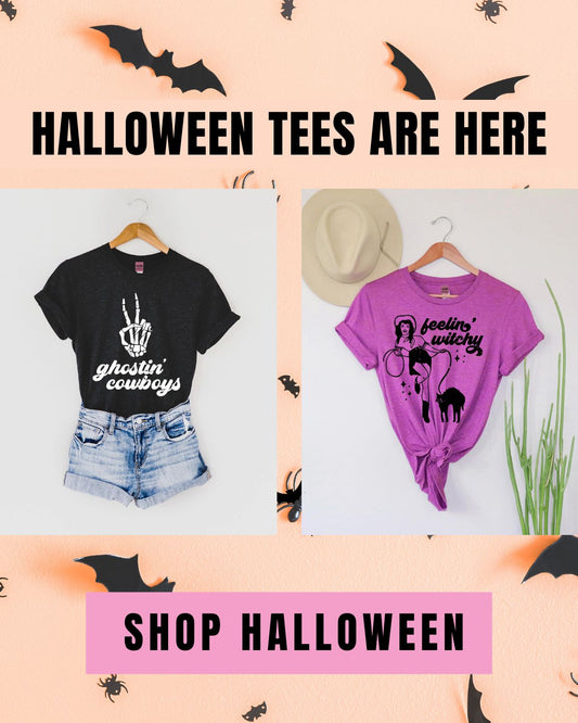 Our New Wholesale Western Halloween Tees are Here