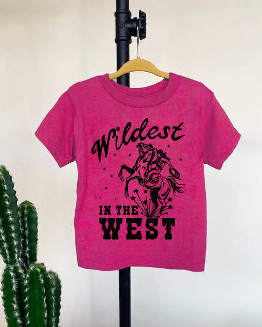 Ali Dee Kids Wildest in the West - Youth Hot Pink