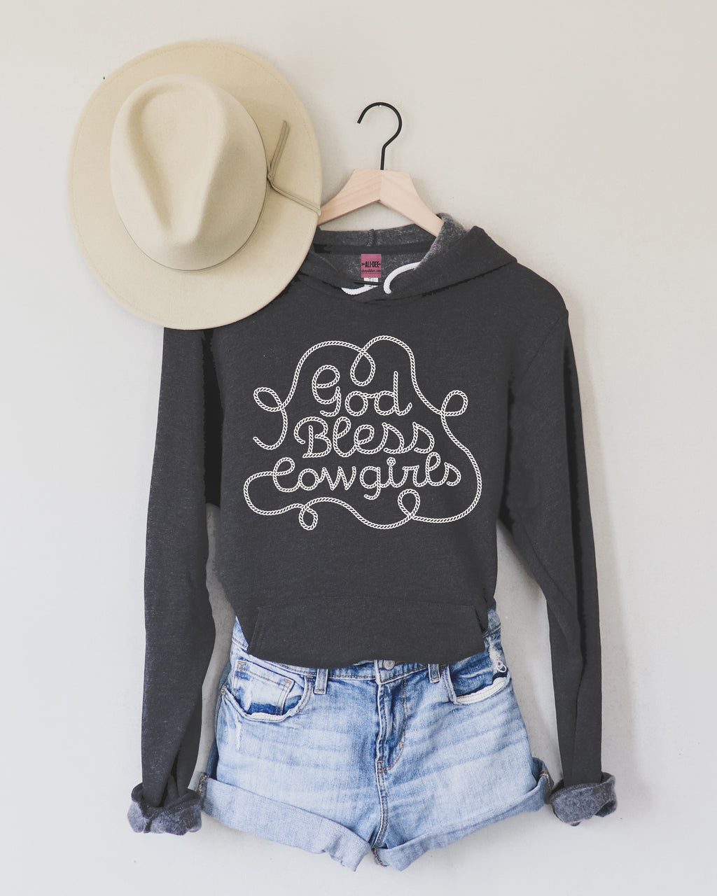 God Bless Cowgirls Hoodie