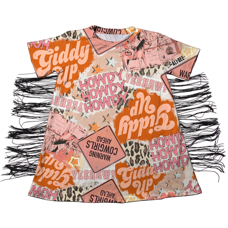 Toddler Fringe Dress - Giddy Up