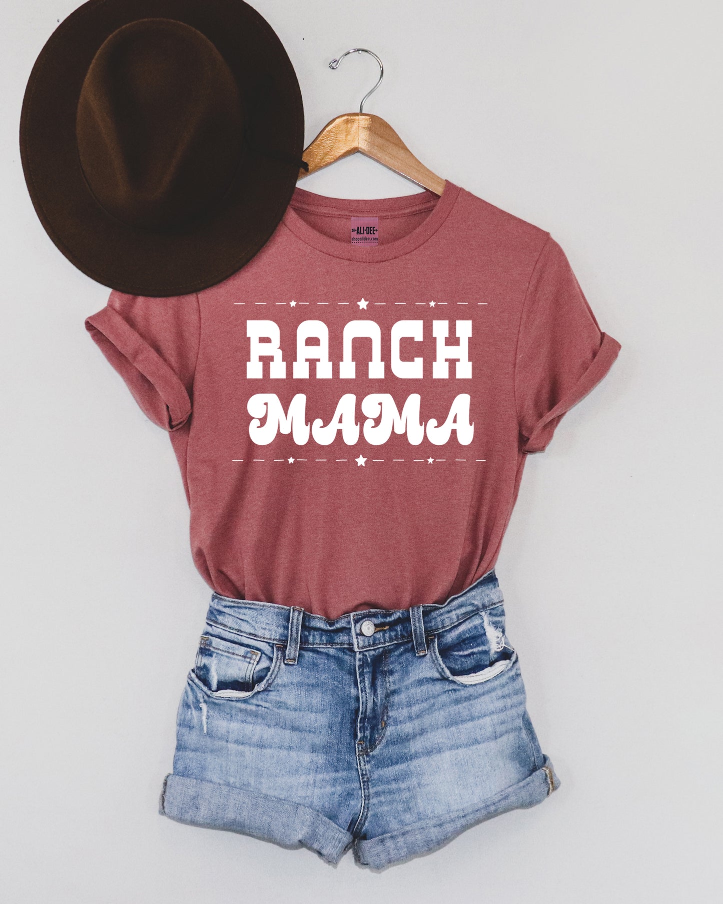 Ranch Mama Tee - Mauve