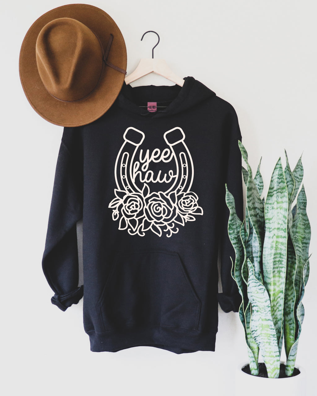 Yee Haw Horseshoe Hoodie