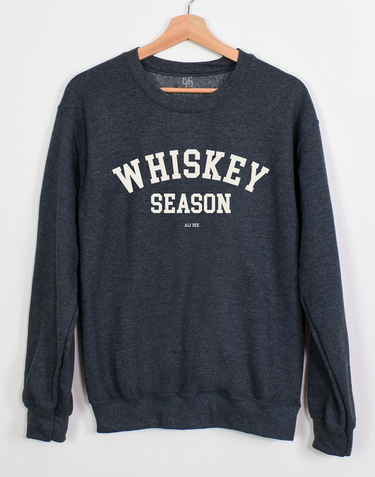Whiskey Season Sweatshirt - Heather Graphite