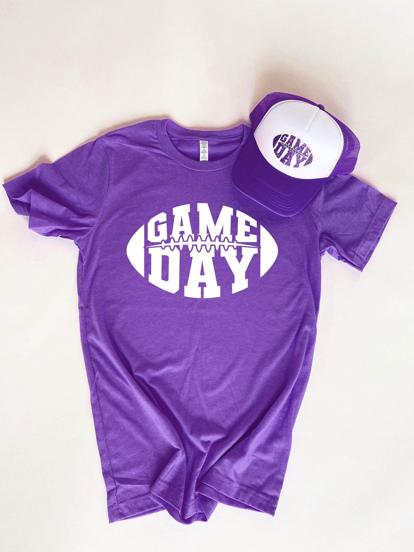 Gameday By Ali Dee Customizable Gameday Football Graphic Tee - Pick Your Colors