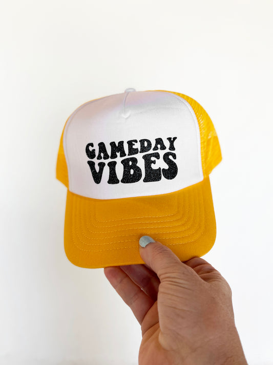 Customizable Gameday Vibes Trucker Gameday Hat - Pick Your Colors