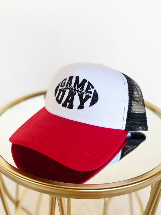 Customizable Gameday Football Trucker Gameday Hat - Pick Your Colors
