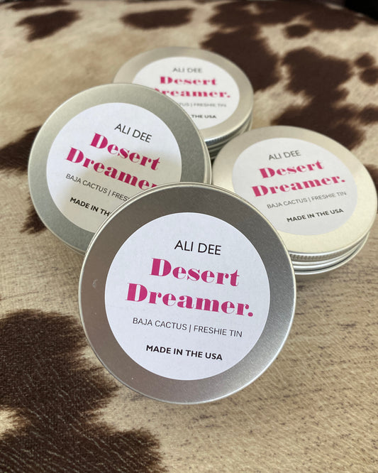 Ali Dee Freshie Tin Air Freshener - Desert Dreamer