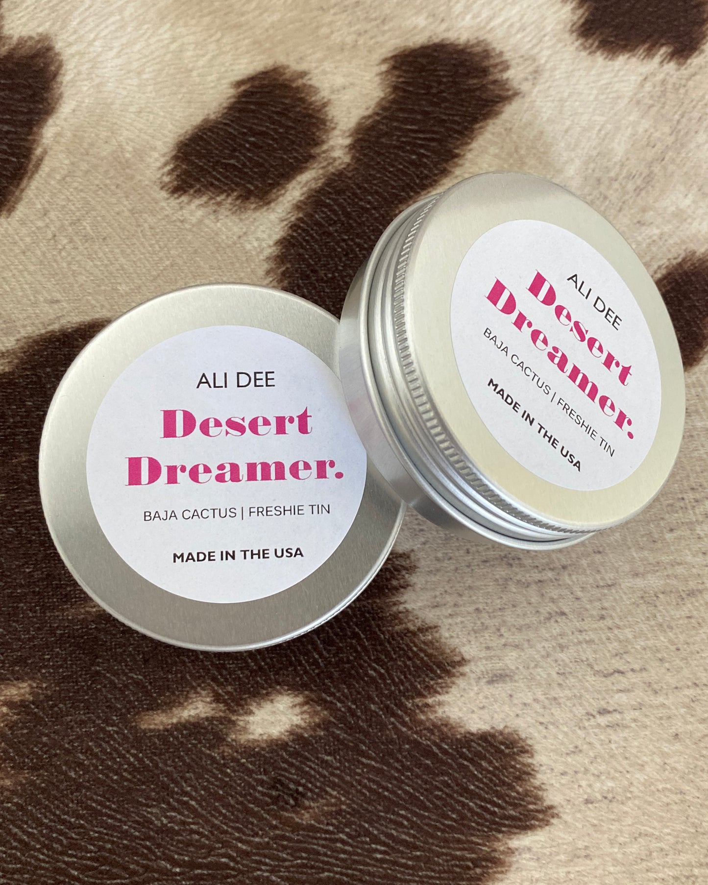 Ali Dee Freshie Tin Air Freshener - Desert Dreamer