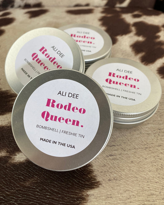 Ali Dee Freshie Tin Air Freshener - Rodeo Queen