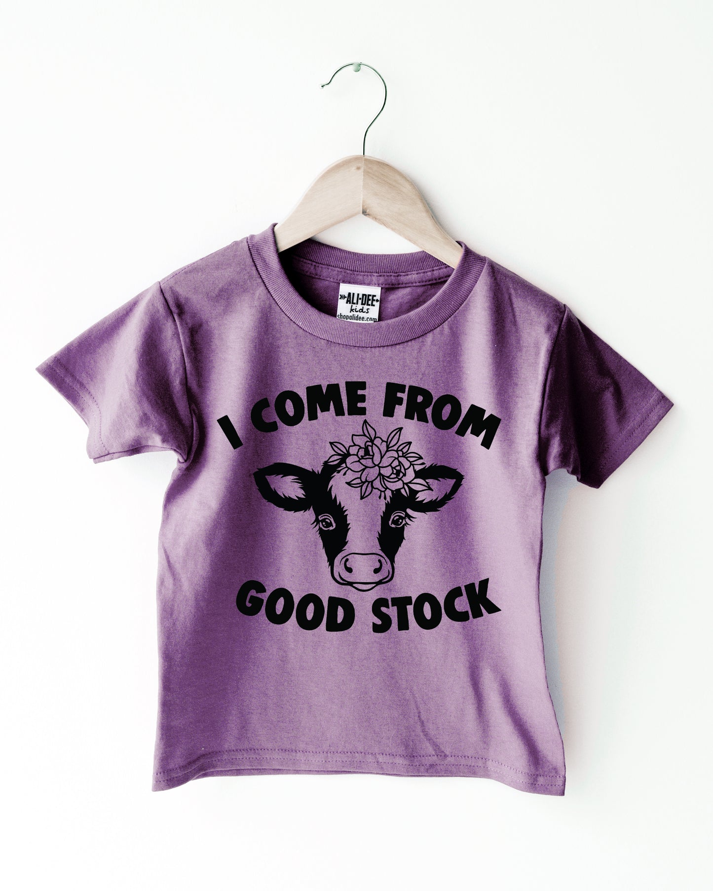 Kids I Come From Good Stock- Heather Orchid