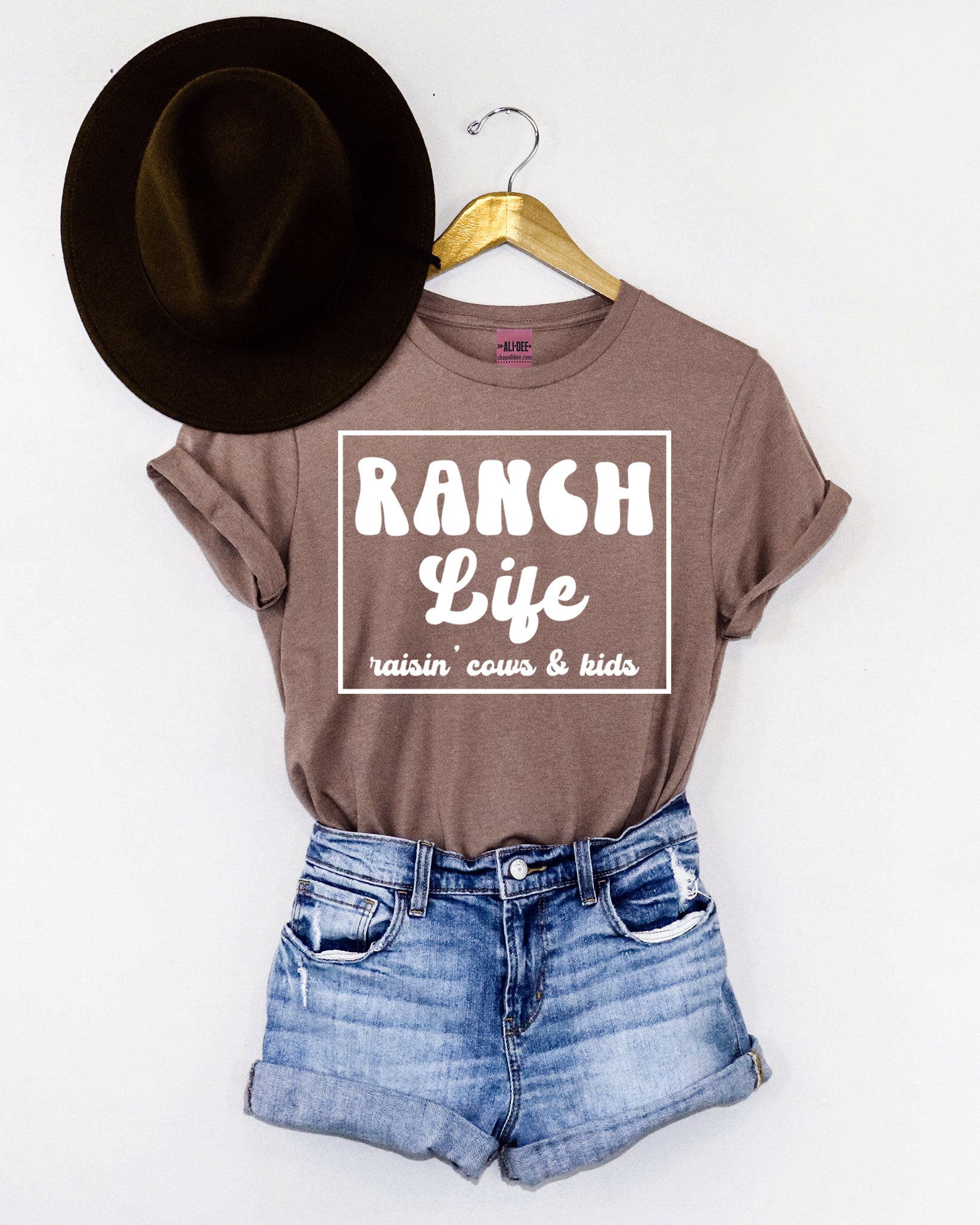 Ranch Life Graphic Tee - Blue main image 1